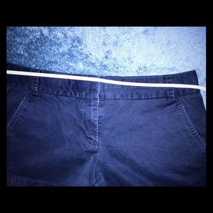 Jcrew navy chino shorts